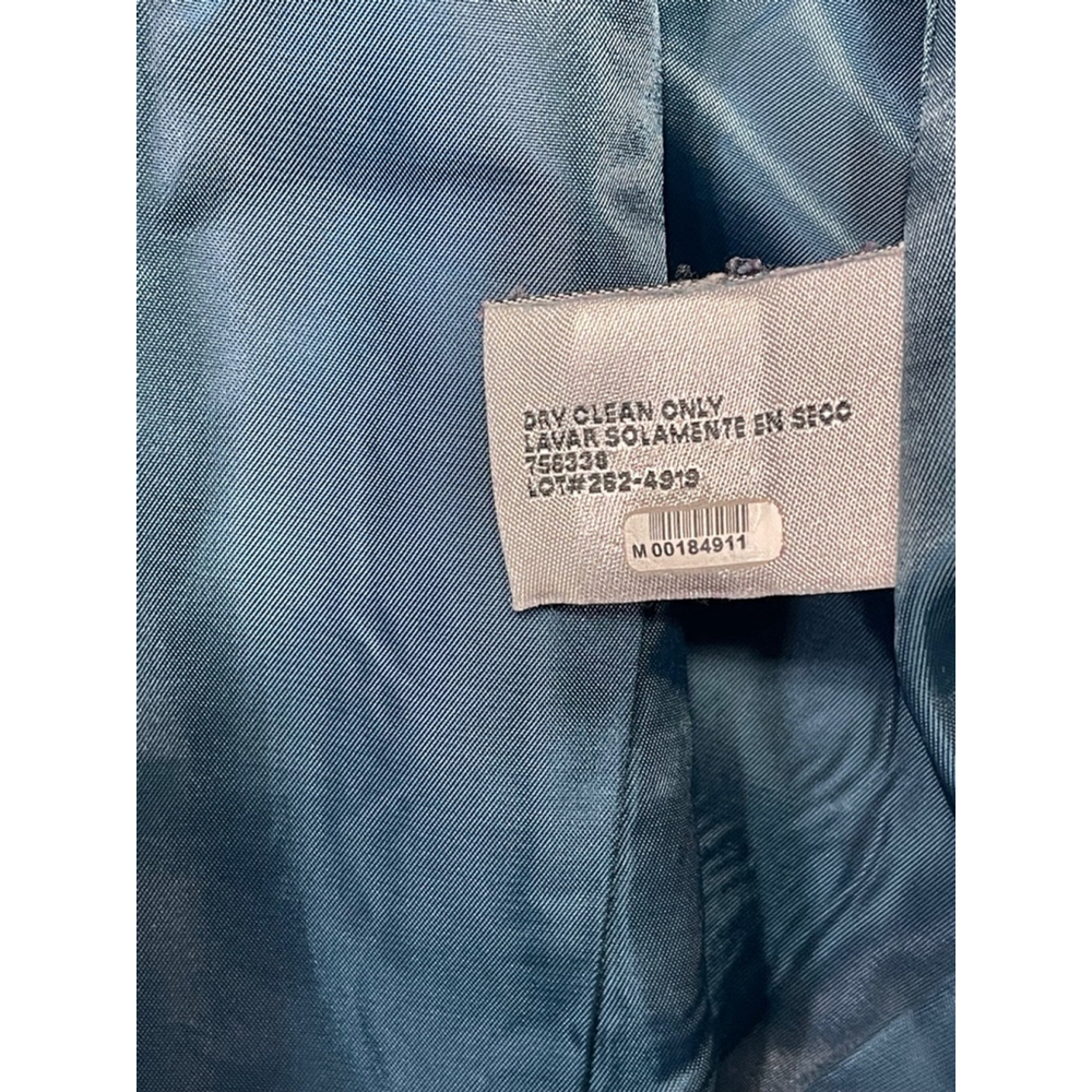 Women's Worthington Wool military styleCoat, XL, Blue - Picture 5 of 7